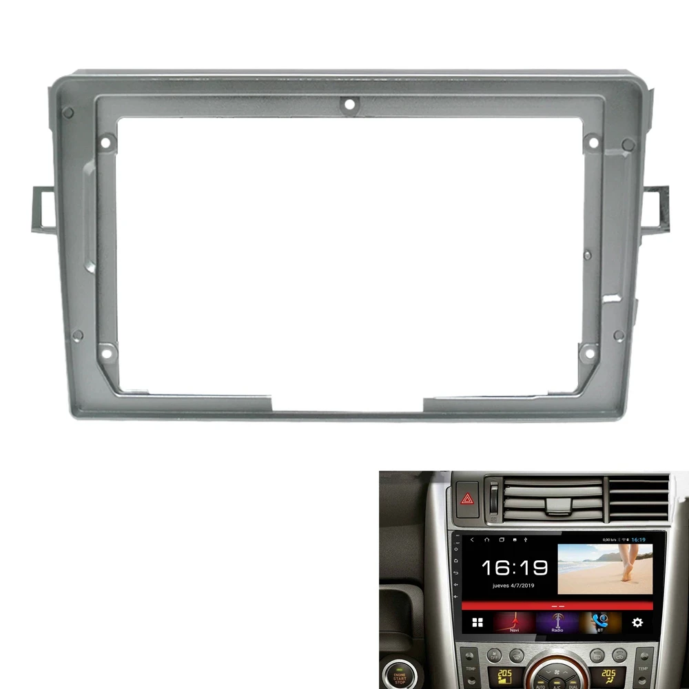 2Din Car Radio Fascia for Toyota Verso R20 2009-2018 DVD Stereo Frame Plate Adapter Mounting Dash Installation Bezel