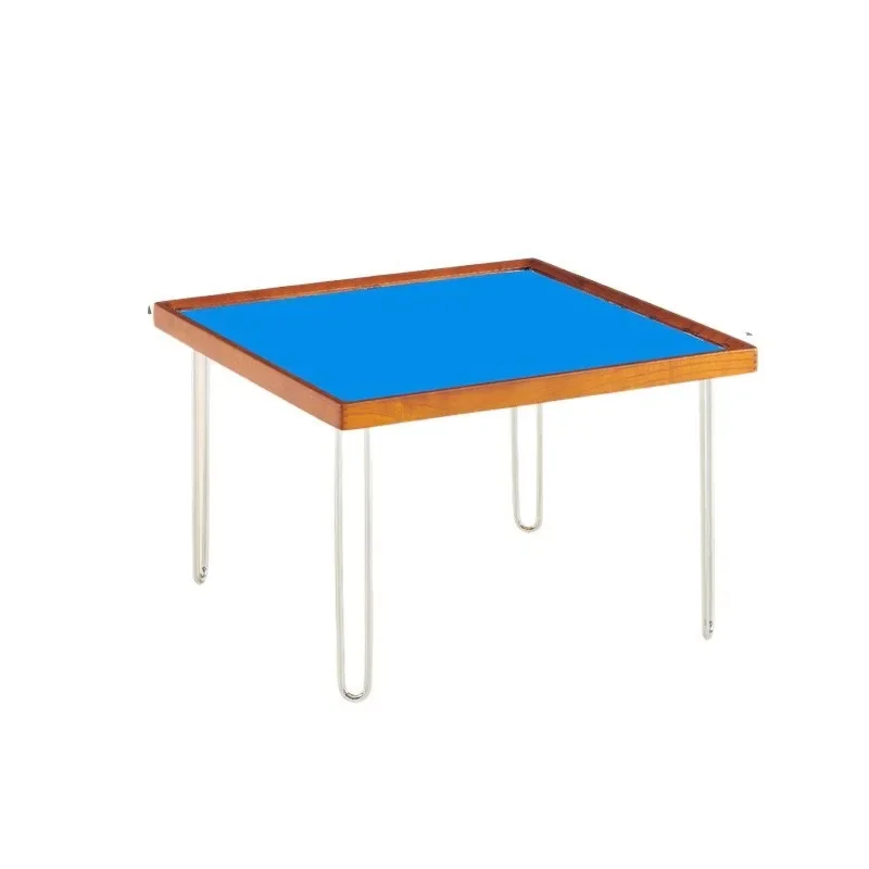 

Square coffee table, medieval Nordic simple stainless steel, coffee table