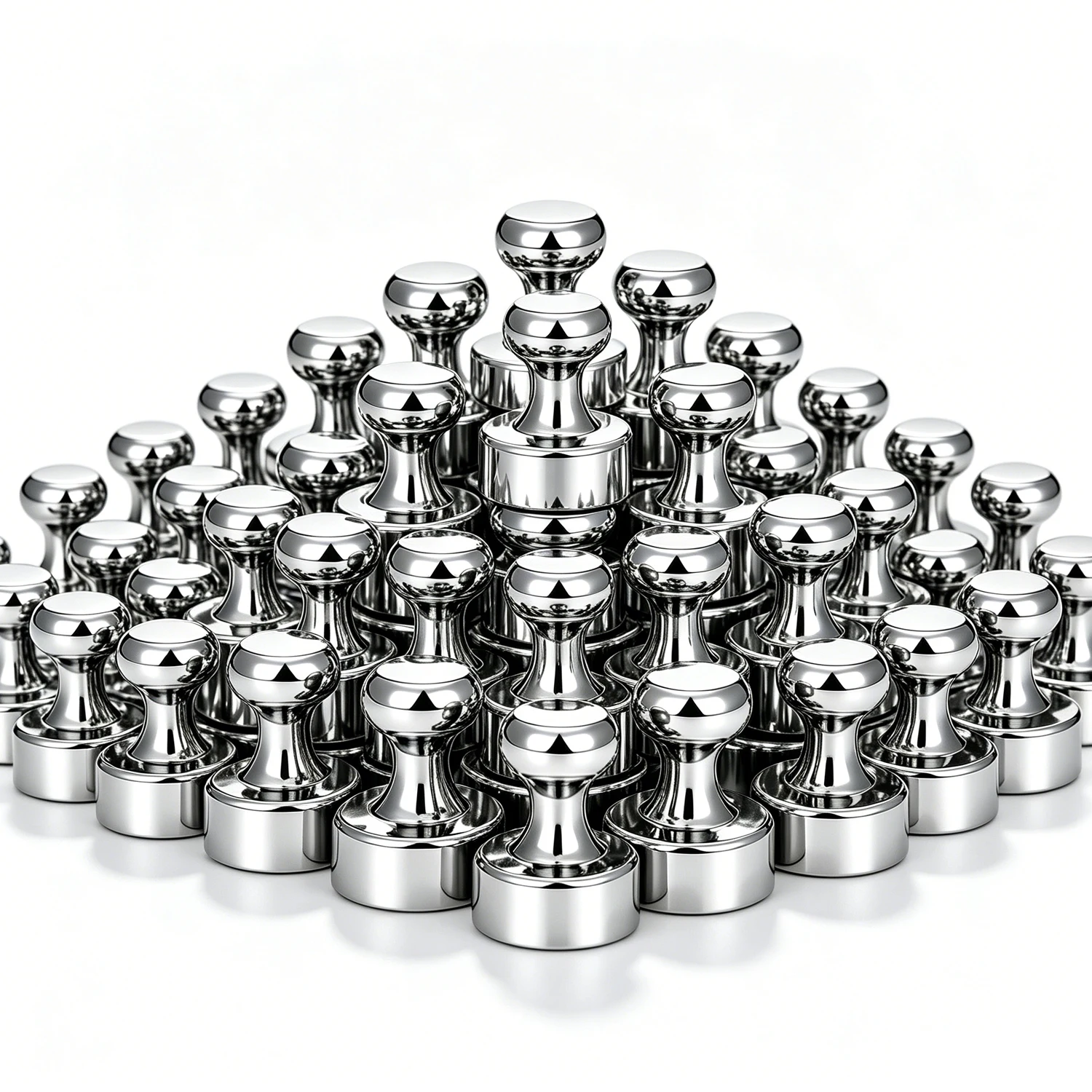 12/24PCs Super Strong Neodymium Magnet Magnetic Pushpins Sucker Thumbtack Steel Magnet Push Pin for Refrigerator Whiteboard