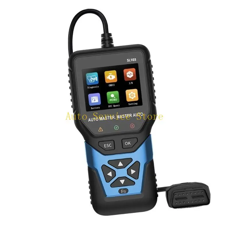 462A Car Diagnostic Scanner With Live Data Stream 2.8Inch Color Screen For Mechanic