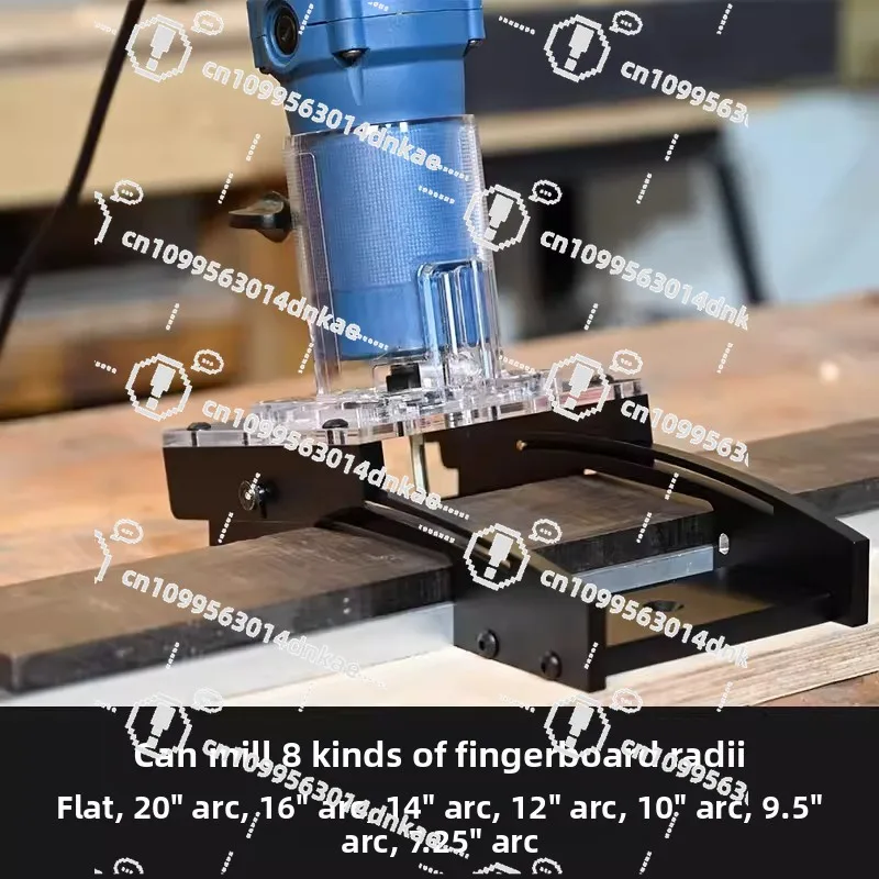 Guitar Fretboard, Professional Milling, Arc Aids, Neck Spacer Making Tools, Folk Bakelite Guitar Making Tools
