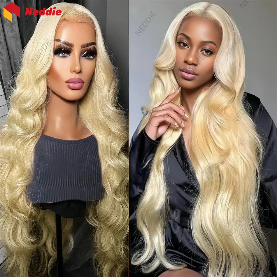 

Choice 613 Body Wave 13x6 Long Lace Frontal Wig Neddie Preplucked Lace Front Human Hair Cheap Wigs For Women On Sale Clearance