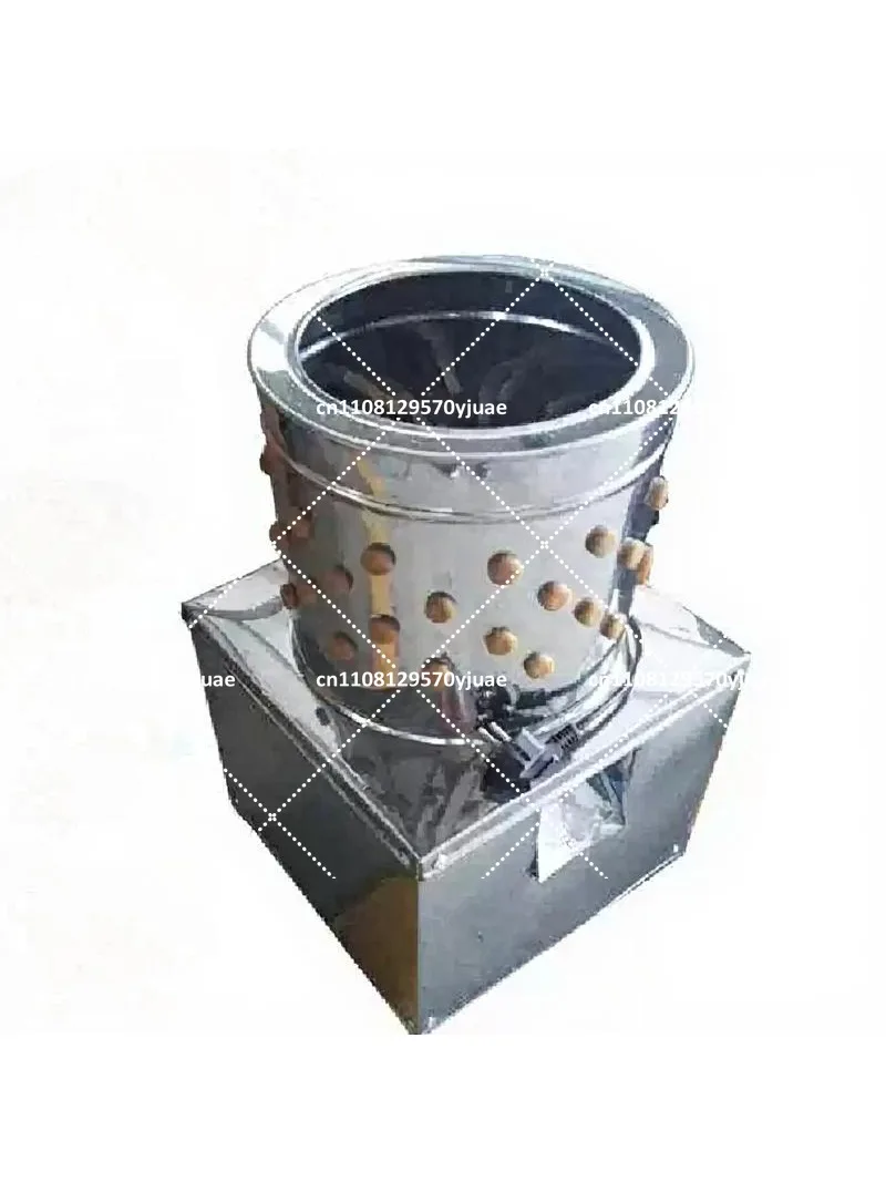 Commercial Chicken Plucker Machine High Efficiency Feather Removal Poultry Processing Equipment