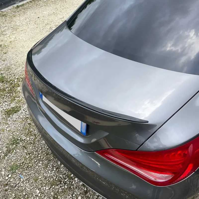 Spoiler traseiro do tronco para Mercedes Benz, acessórios da tampa da bota, W205, 4 portas, C205, 2015-2020, C180, C200, C250, C300, C350, C63, AMG