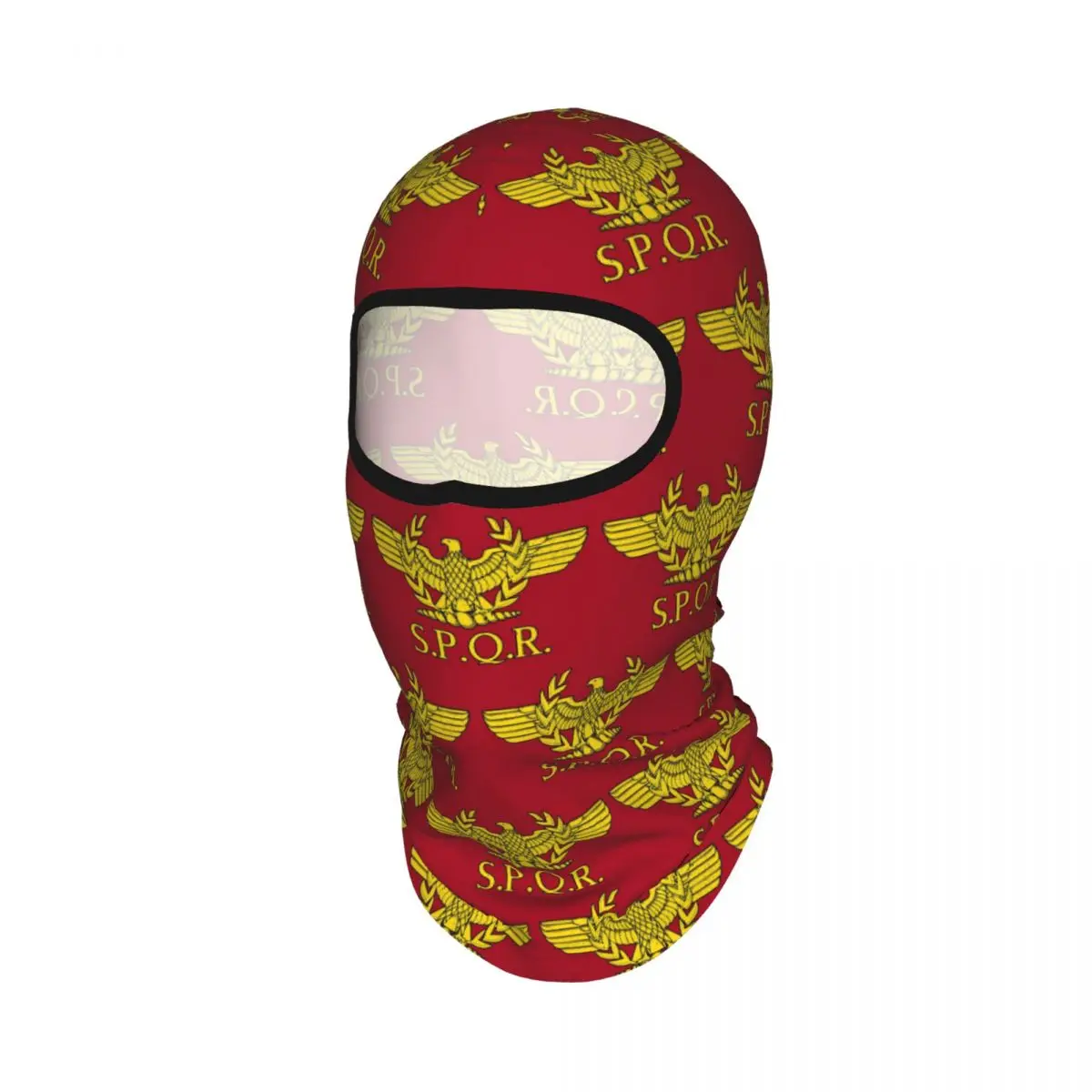Rome SPQR Roman Breathable Thin Balaclava Full Face Mask Sun Protection Neck Gaiter For Motorcycle Cycling