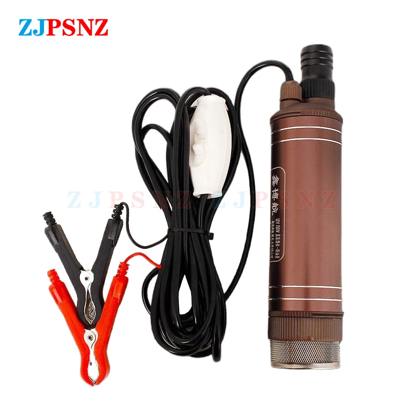 12V/24V 150W Tragbare DC Tauch Elektrische Pumpe Für Diesel Kraftstoff Lieferung Wasser Abwasser Saug transfer Elektrische Pumpe 45L/Min – Detail 14