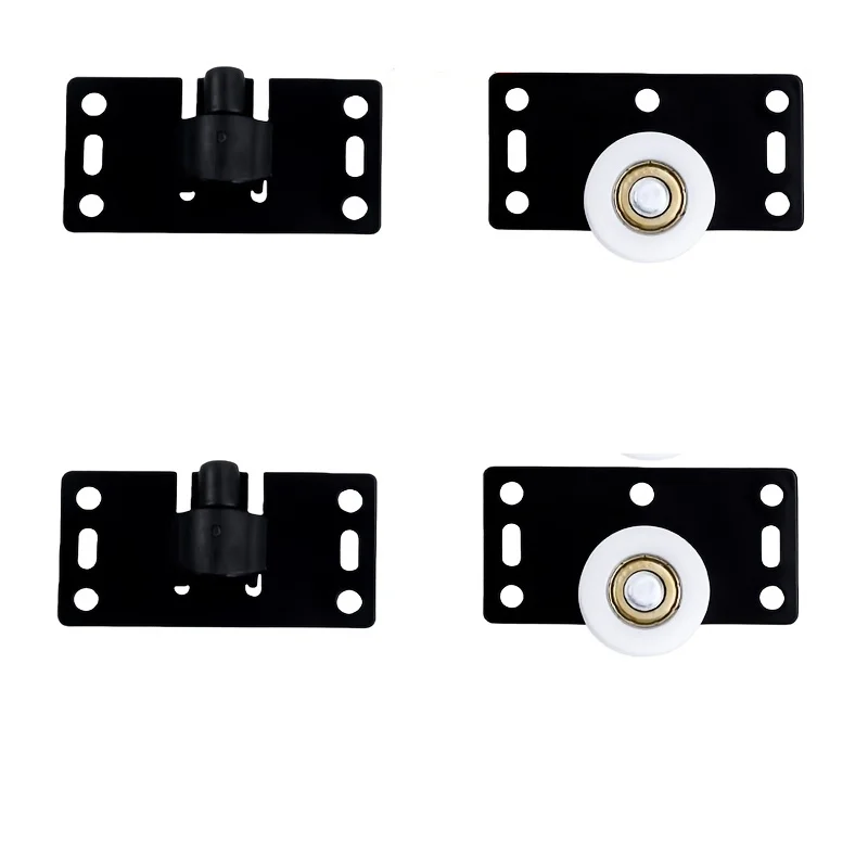2Sets Sliding Closet Door Roller,Wardrobe Pulley,Cupboard Casters,Sliding Wheel,Thicken Furniture Runners,Roller Hardware