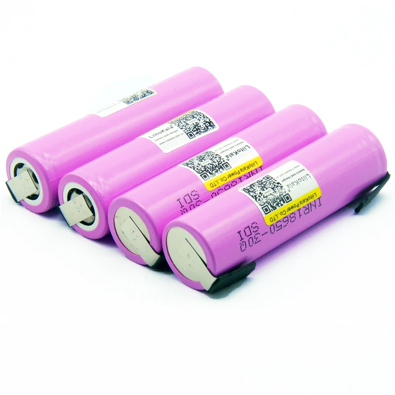 5/10PCS 3.7V 18650 30Q-N 3000mAh Lithium Rechargeable Battery Continuous Discharge 30A for Drone Power Tools Toys + DIY Nicke