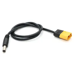 XT60 Male Connector to Male DC5525 5.5*2.5 DC5521 Silicone Power Cable Adaptor For TS101 TS100 Pine64 Pincil T12 Soldering Iron