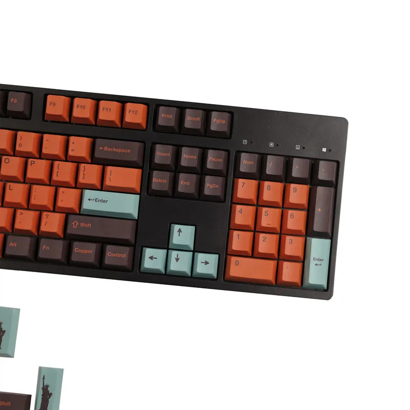 GMK copper keycap PBT sublimation mechanical keyboard retro keys original high full set
