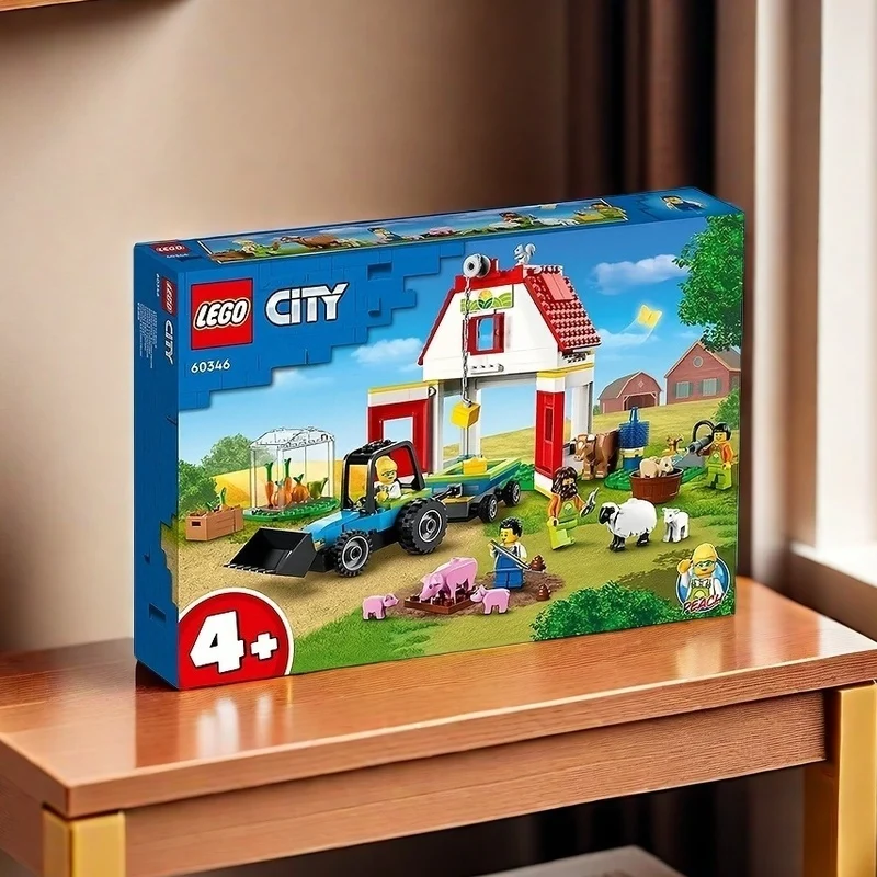 

60346 LEGO City Series, set named "Barn and Farm Animals", is a small set in the City Series with a very classic design