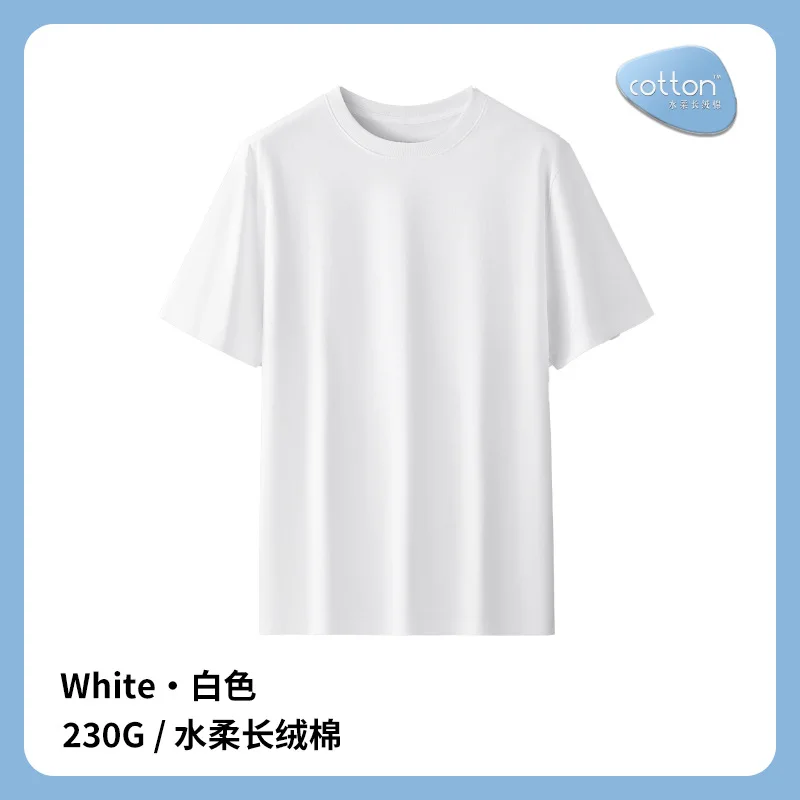 Xiaomi mijia 【قطن متقدم 】 تي شيرت رجالي للربيع والصيف من القطن بأكمام قصيرة ملابس رياضية خارجية منزلية كاجوال بسيط