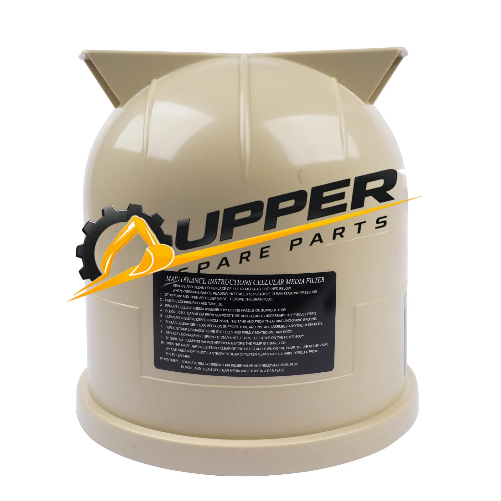 Filter Lid Fits Pentair Clean & Clear & Predator 75/150/200 Sq-Filters 178561