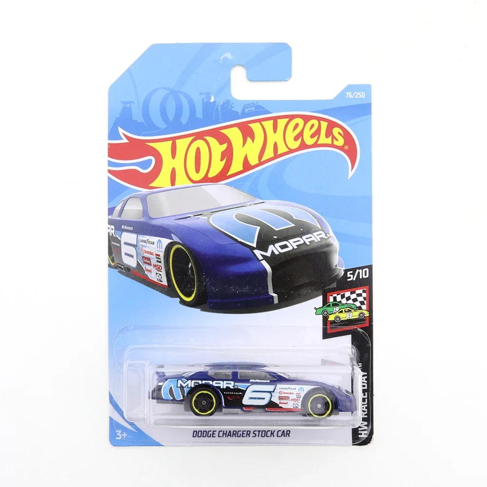 2019-76 Original Hot Wheels Mini Alloy Coupe DODGE CHARGER STOCK CAR 1/64 Metal Diecast Model Car Kids Toys Gift