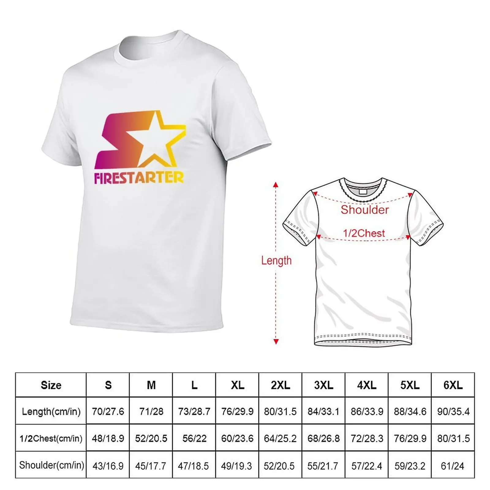 Firestarter T-Shirt man t shirts for men man t shirt summer T-Shirt