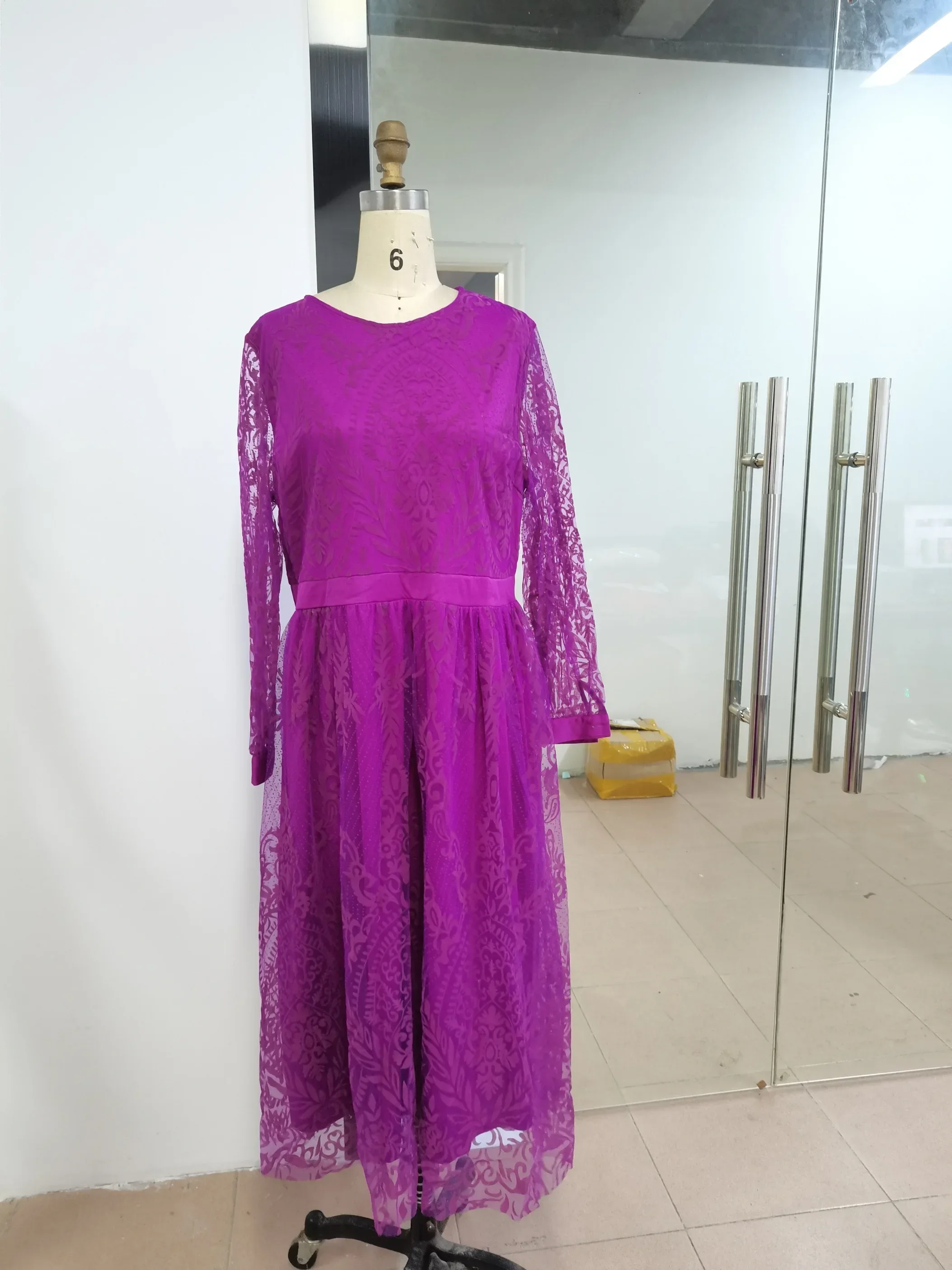 Vestido elegante de corte A, ropa africana para mujer Dashiki, vestido africano con cuello redondo, manga acampanada, vestidos de fiesta Retro de talla grande 5XL