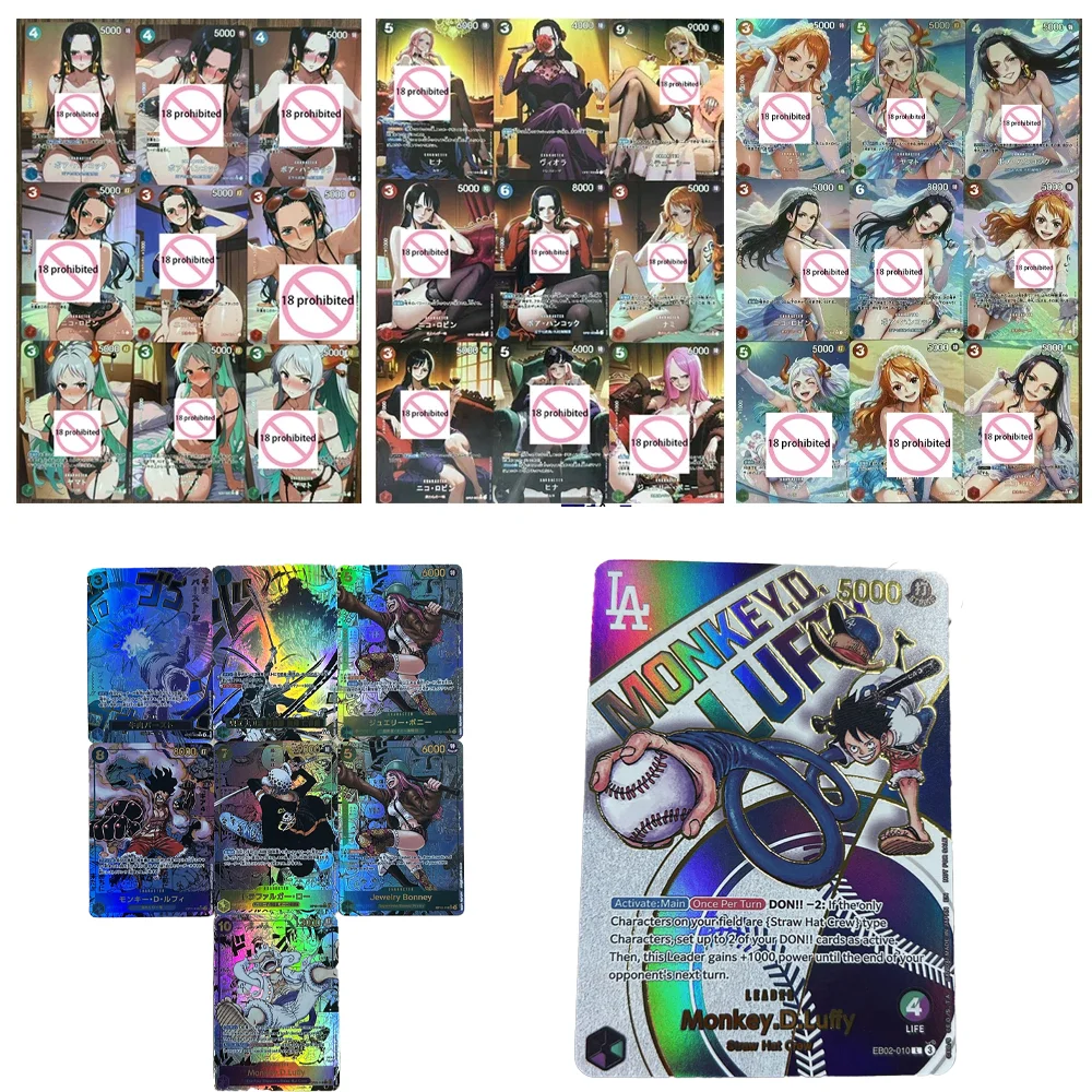 

ONE PIECE Monkey D. Luffy Nami ACG Diy Self Control Collect Signature Trading Флэш-карта Аниме Мультфильм Оригинальный подарок