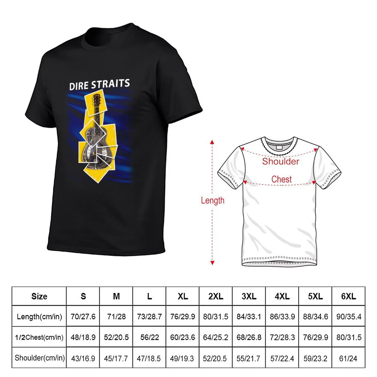 Dire Straits Sultans Of Swing The Very Best Of Dire Straits Album T-shirt summer top kawaii clothes mens graphic t-shirts pack