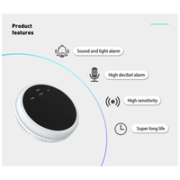 N05R Wifi Natural Gas Sensor Tuya Smart Alarm Gas Leakage Detector Digital LCD Temperature Display For Home Kitchen