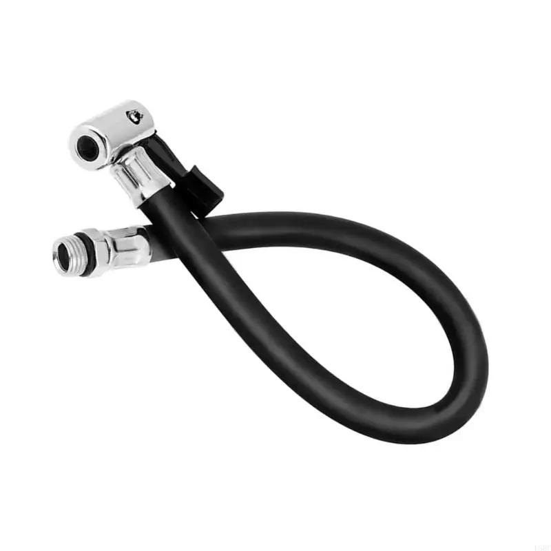 L5BC 35/40/50cm Tire Inflation Hose Extension Tube 1/4'' Thread Universal Tire Air Inflator Connector Car Inflator Hose