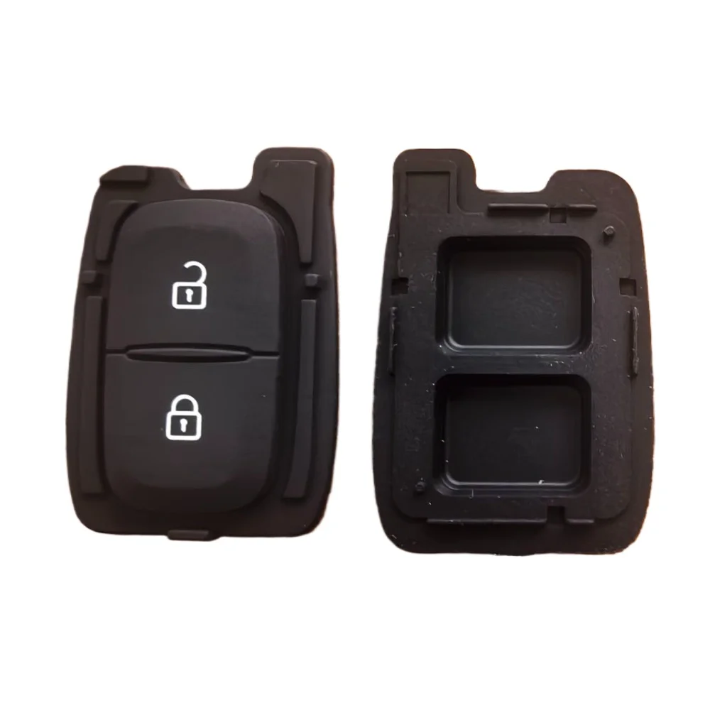 10 Stück 2-3-Tasten-Gummiknopfpolster für Renault Cilo Duster Captur Twingo Kwid Espace Arkana Schlüsselgehäuse, leeres Gehäuse für Fernbedienung – Detail 4