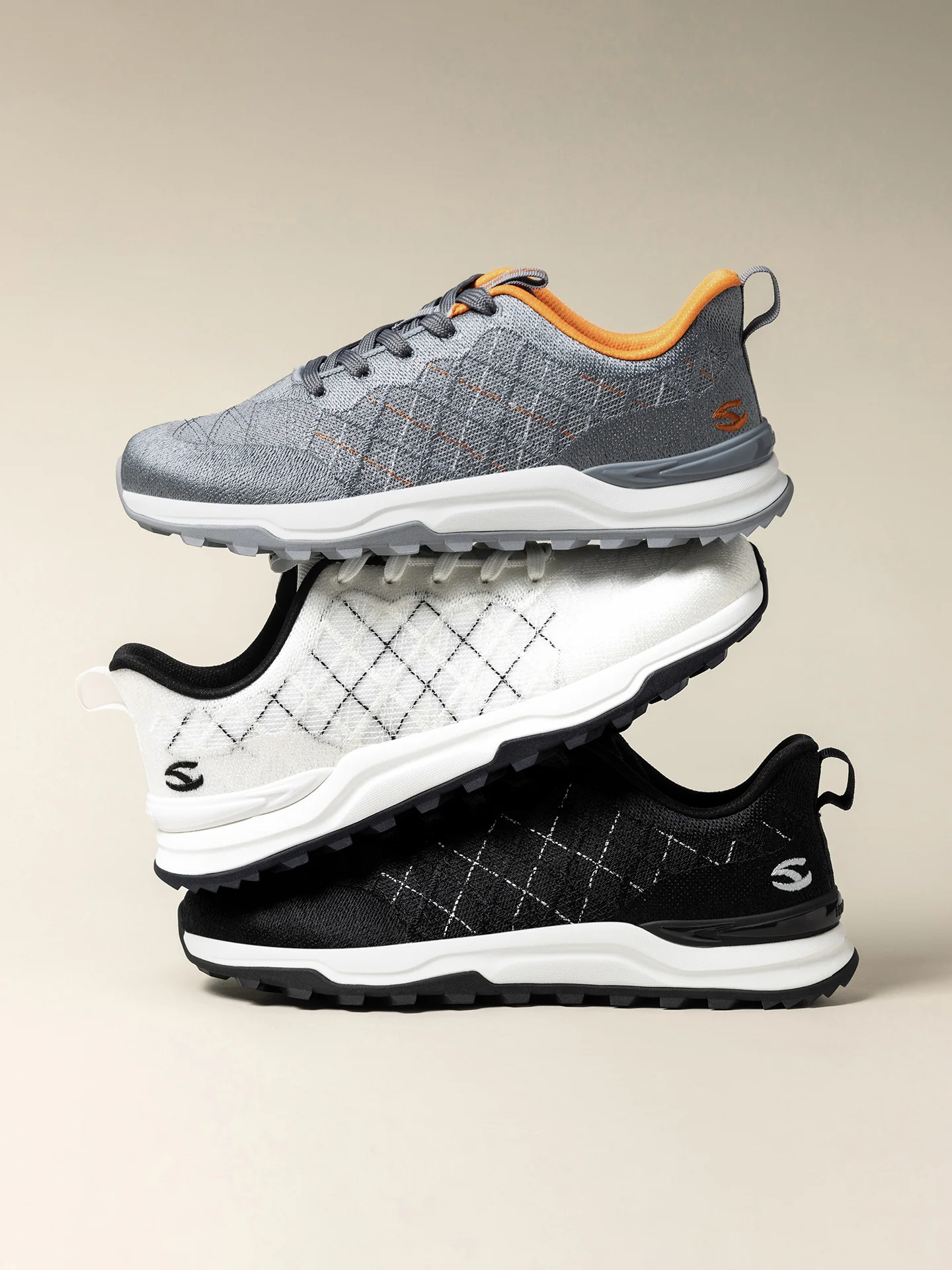HOBIBEAR Unisex Laufschuhe mit breiter Zehenbox, atmungsaktive Mesh-Strick-Sneaker, rutschfeste, leichte Freizeitschuhe zum Joggen – Detail 1