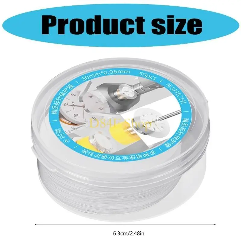 

D84F 50pieces Watch Dials защищает корпус. Удобное поле для хранения для организации