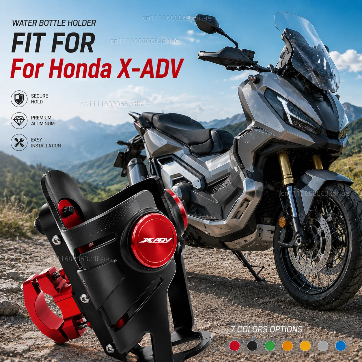 

Motorcycle Water Bottle Holder For Honda XADV750 XADV150 X-ADV X Adv Coffee Beverage Tea Cup Support Modification Accessories