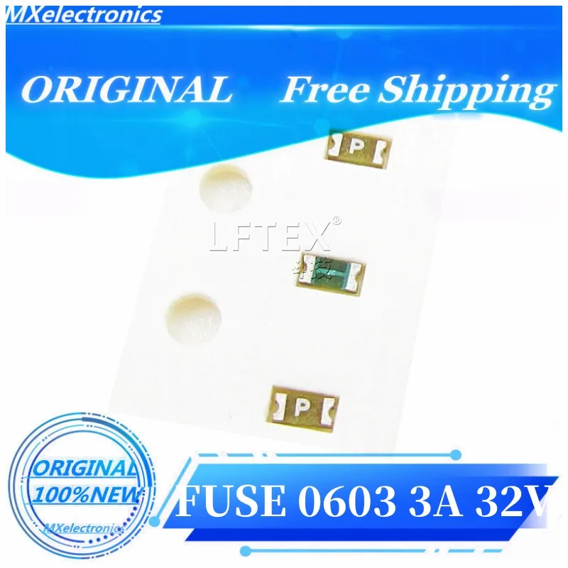 NEW100% 10pcs Littelfuse 0603 3A SMD SMF Fuse 32V Very Fast Acting Surface Mount 0467003 Marking Code P