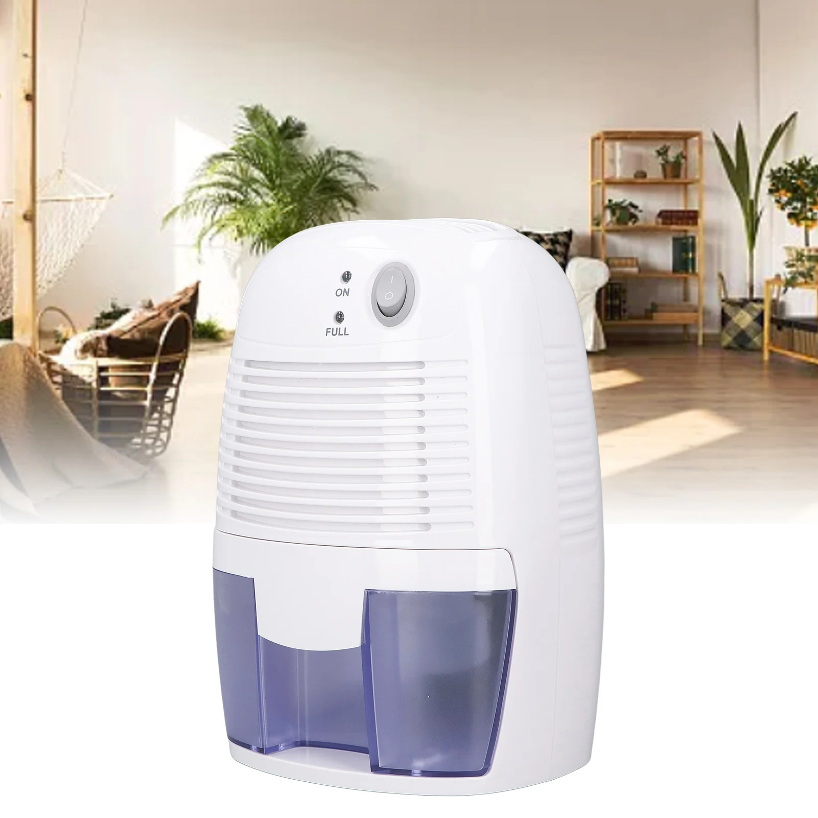 500ml Quiet Automatic Shutoff USB Non Slip Bottom for Office Humidity Removing Machine 10W Small Dehumidifiers