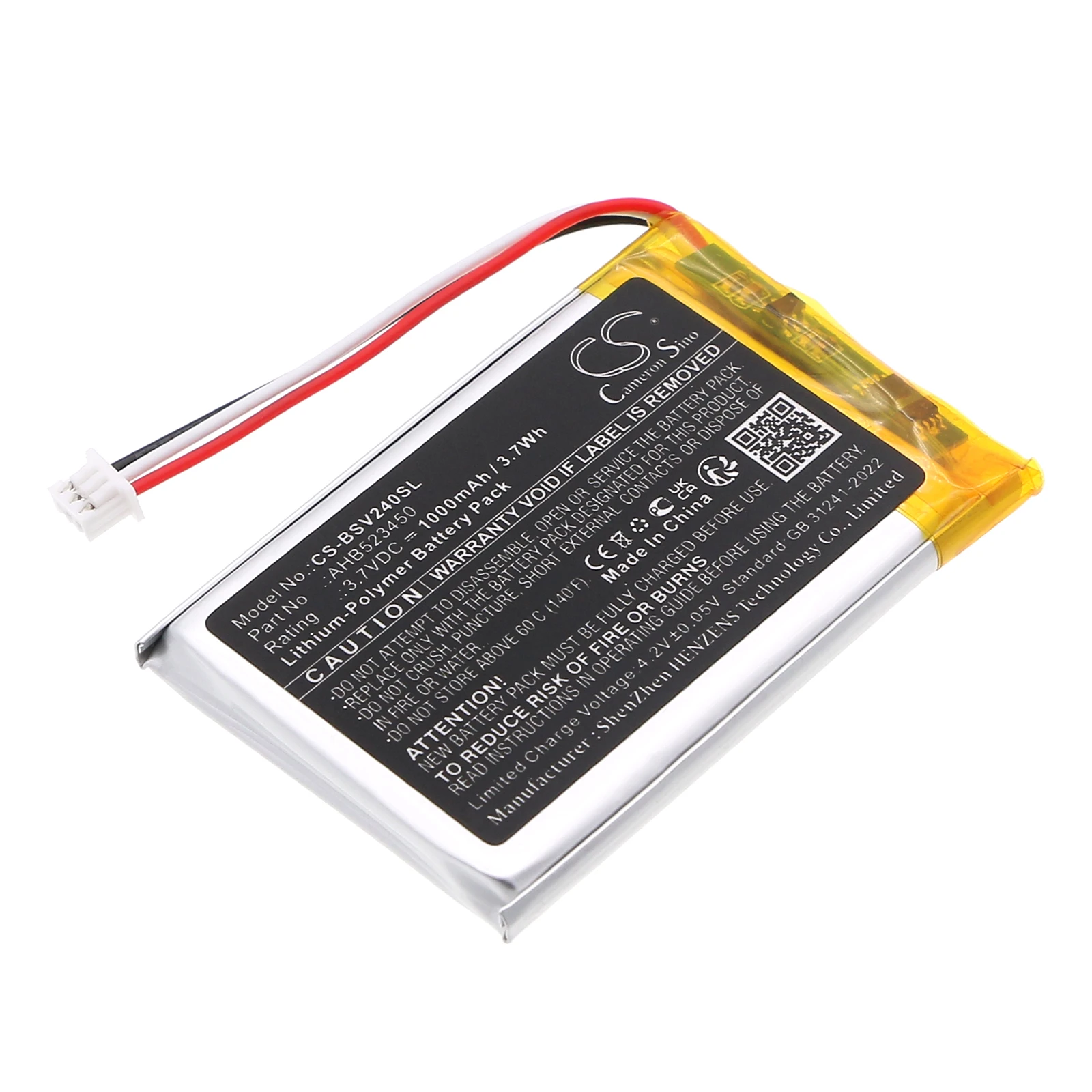 CS Replacement Battery For Babysense V24R