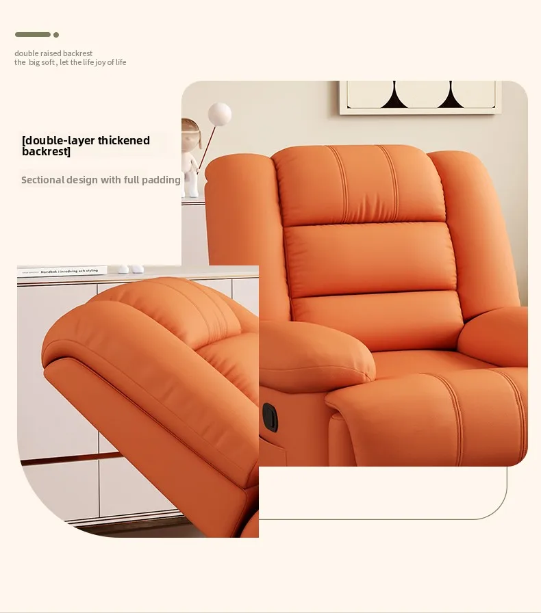 宇宙カプセル型リクライニングチェア 高級多機能電動マッサージソファ シングルレイジーチェア リビングルーム 寝室 ホームリラックス用