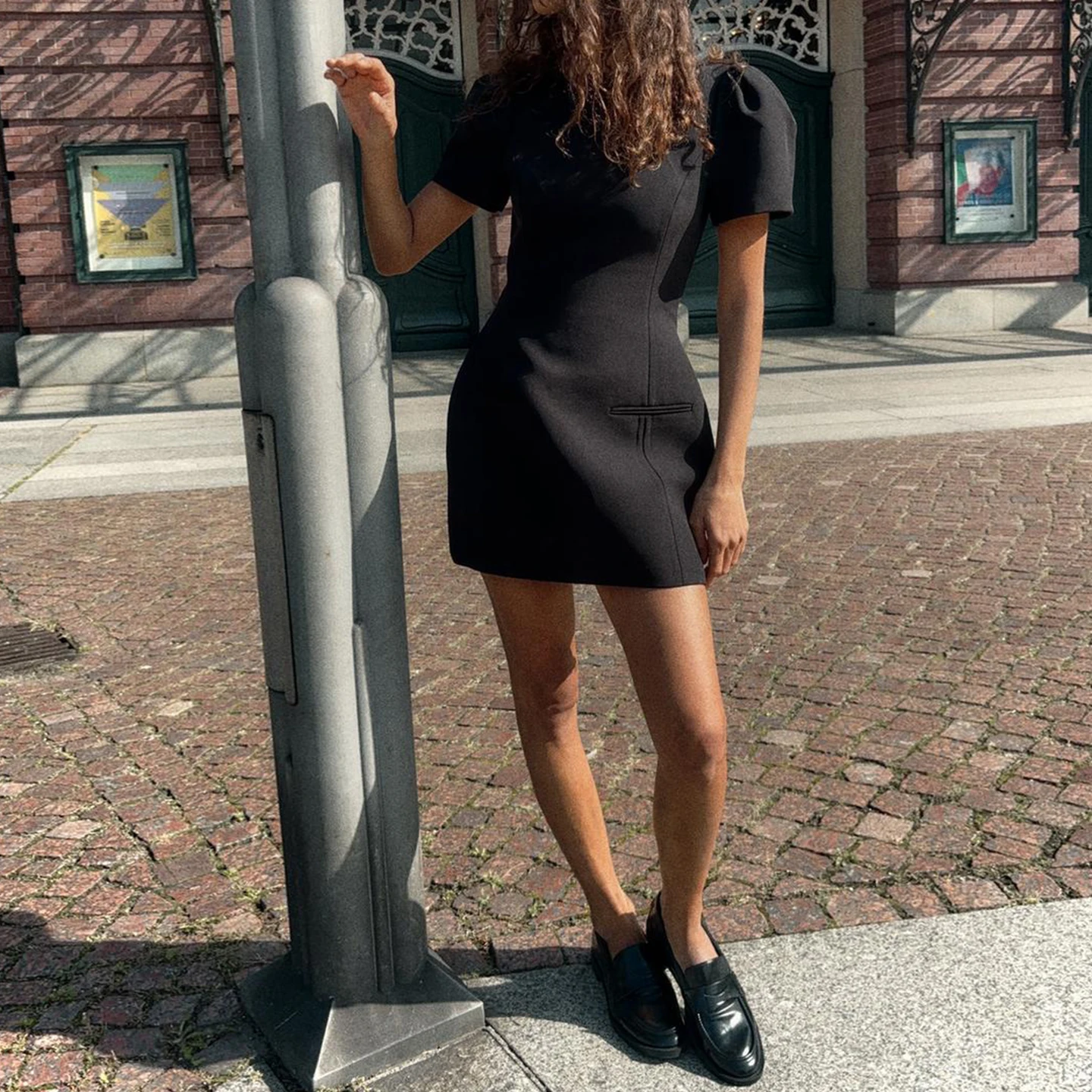 Faionable ort مطوي ket Dr المرأة Sle الخريف 2025 وصول جديد Z العلامة التجارية فقاعة Sve الوقوف صالح ملابس يومية