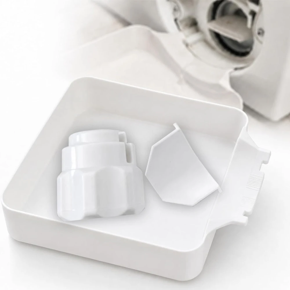 3Pcs Washing Machine Drain Catch Tray, Universal Leak-Proof Spill Water Collection Drainage Pan for Front Load Washer Filter