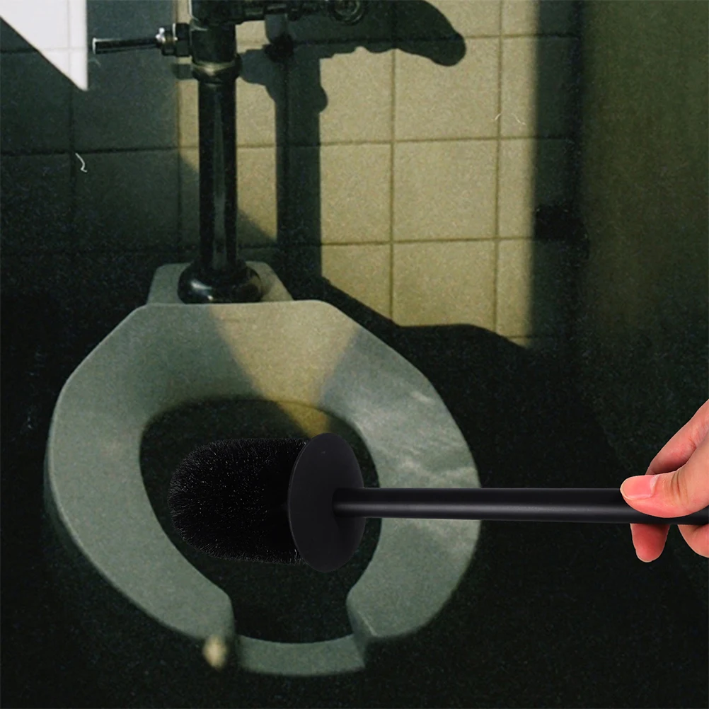 

2 set Toilet Brush With Holder Long Handle Bathroom Cleaning Brush For Toilet Bowl Scrubber Cleaner Household Use