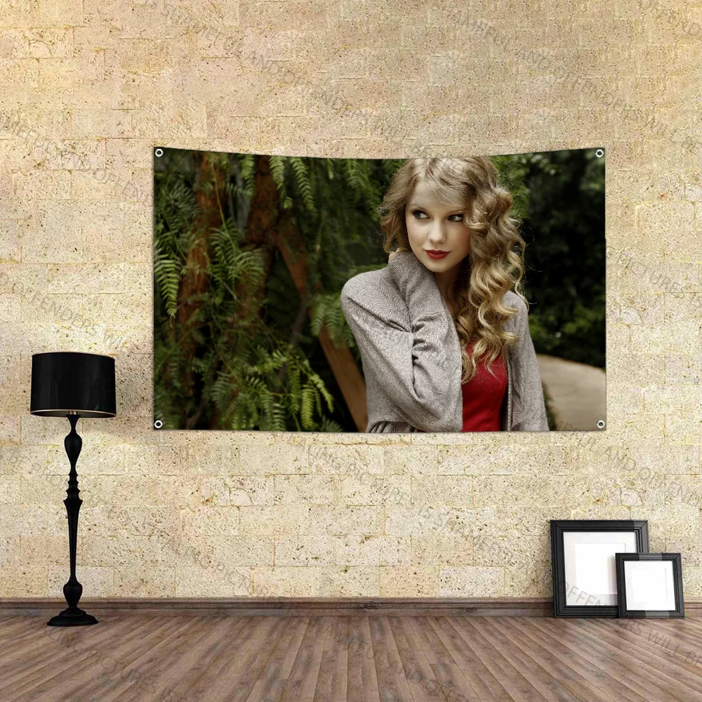 

T-Taylors Singer Swifts-ES Flag Large Size Shop Art Promotion Advertising Booth Flag Hanging Banners