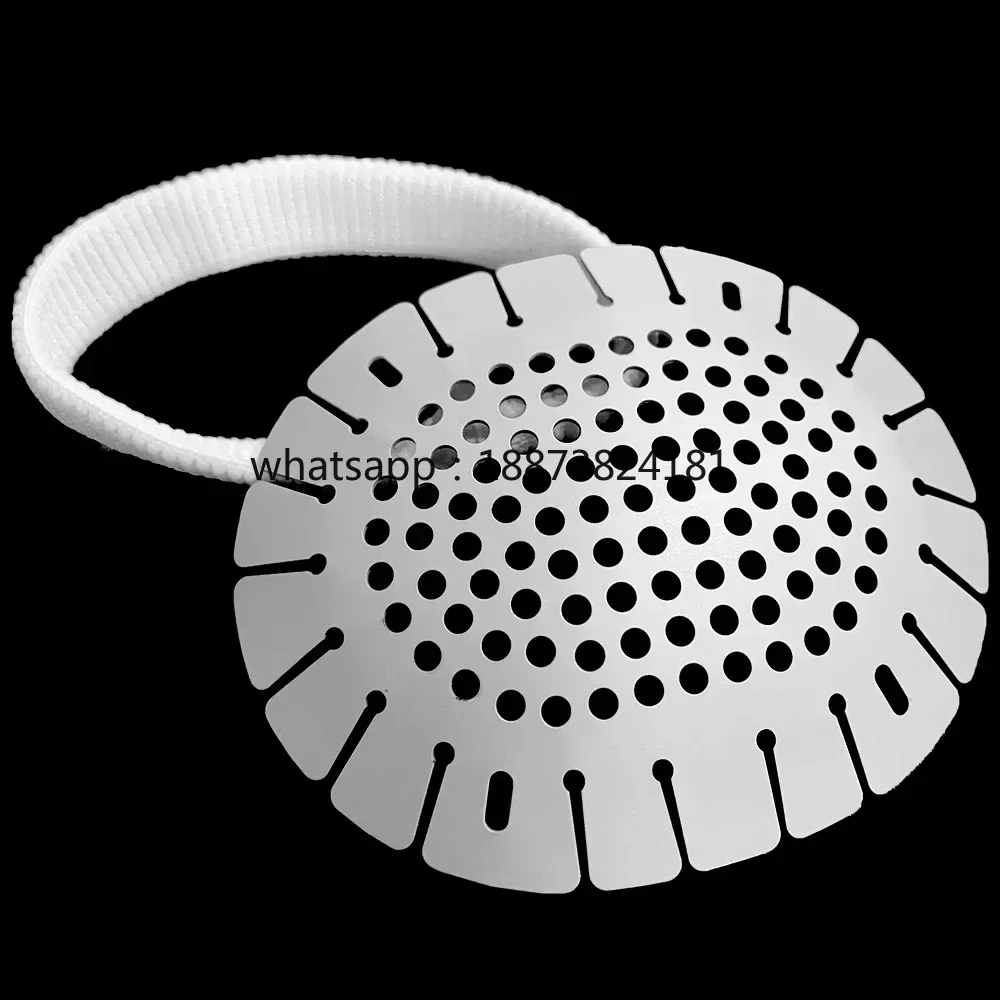First Aid Aluminum Eyes Shield Tactical Medical Ophthalmic Eyes Shield With Holes Disposable fast shipping
