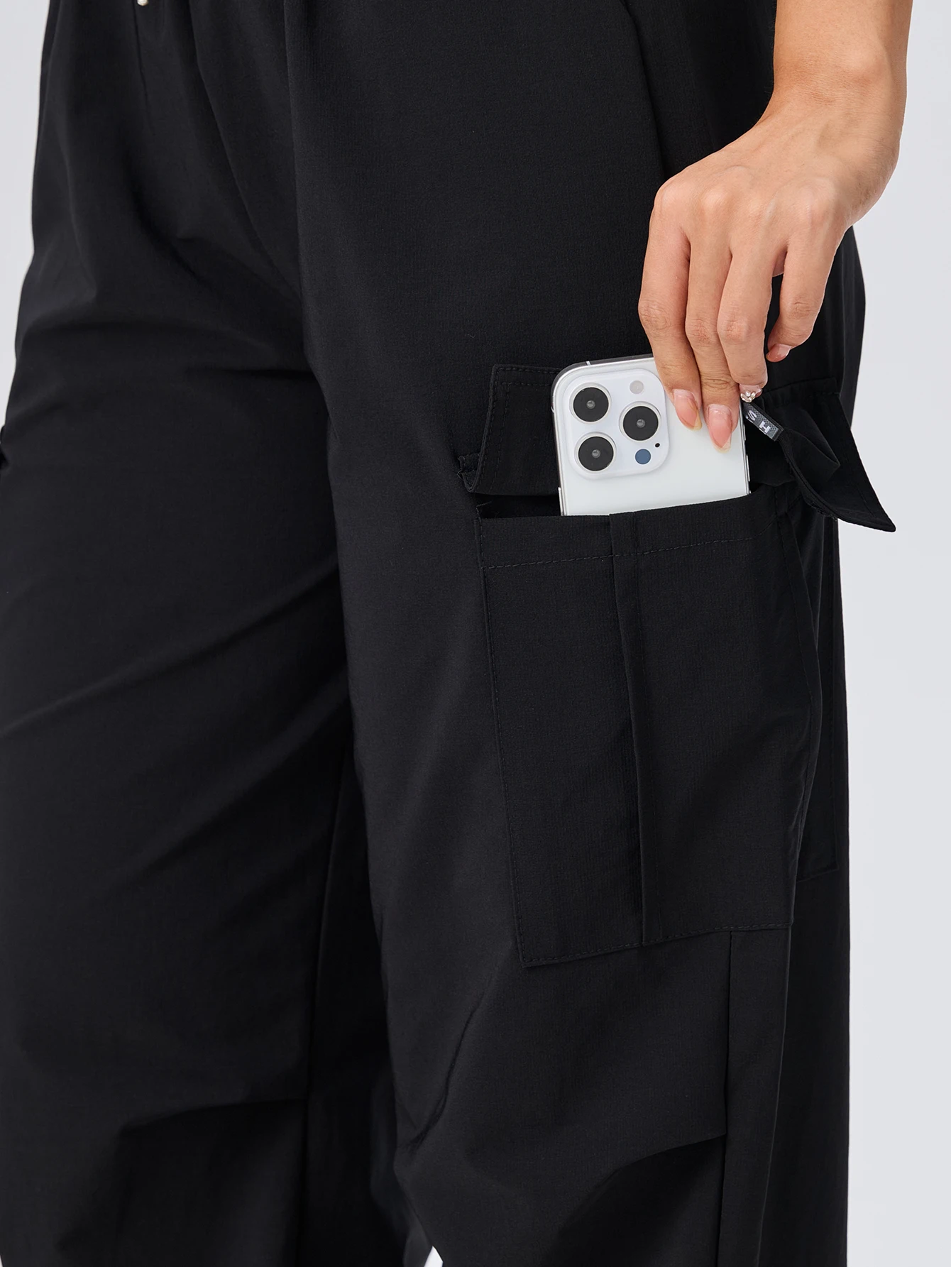 سراويل يوجا فضفاضة رفيعة للربيع والصيف للسيدات، سراويل رياضية ضيقة عالية الخصر للجري، سراويل تدريب ولياقة بدنية غير رسمية #5