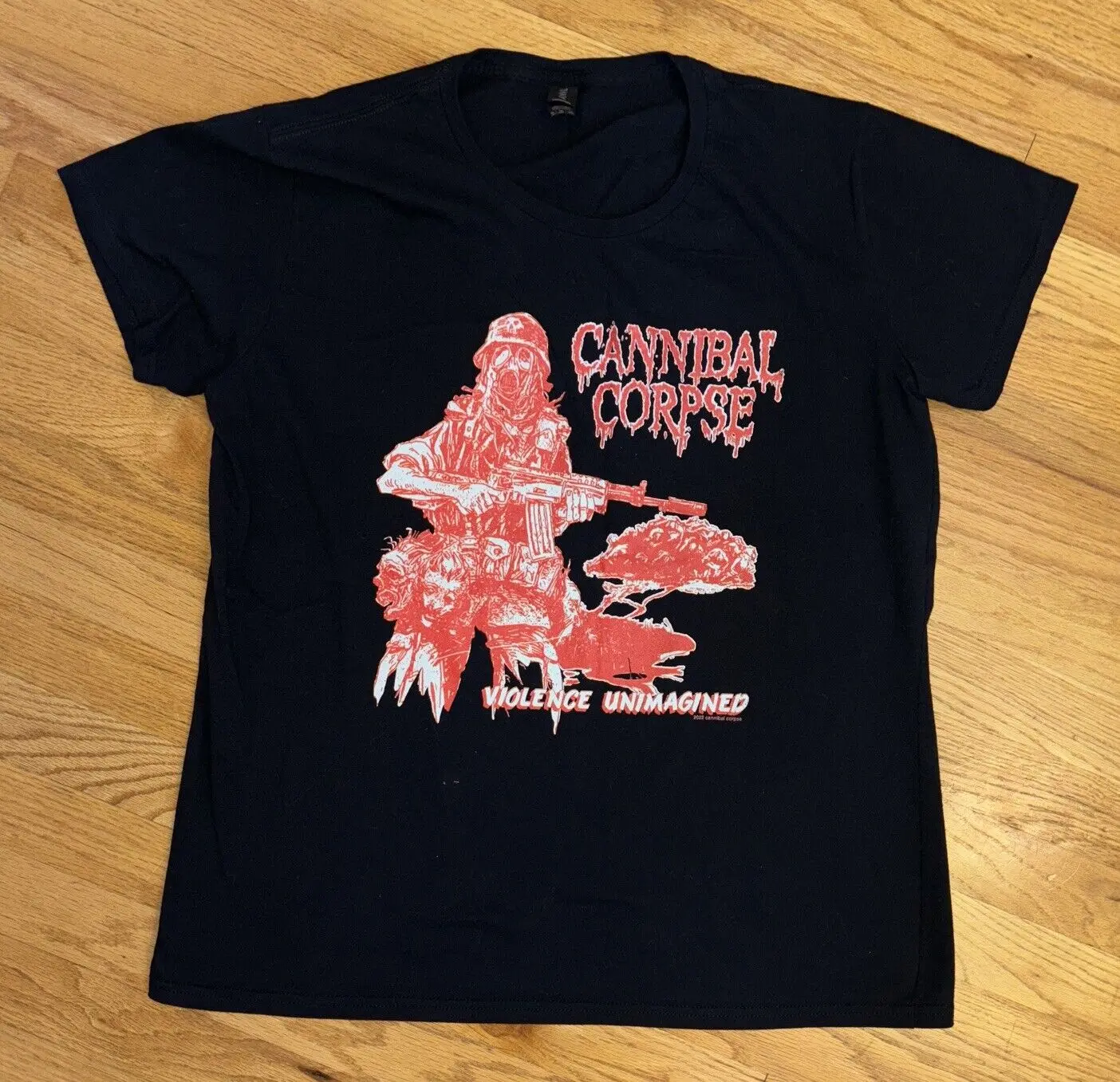 Cannibal Corpse Violence Unimagined 2022 Concert Tour T Shirt Sz Xl