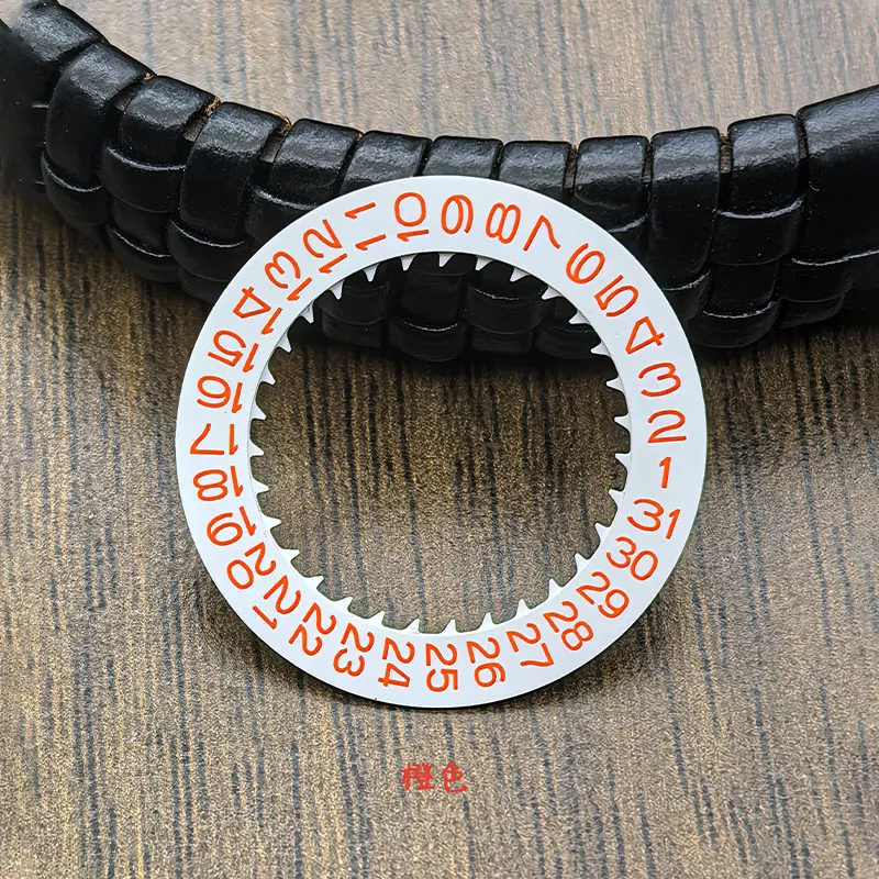 NH35 NH36 Movt Date Dial Multicolored Letter Week Wheel Fits NH35 NH36 NH34 Automatic Movement Customized NH35 Date Dial Wheel