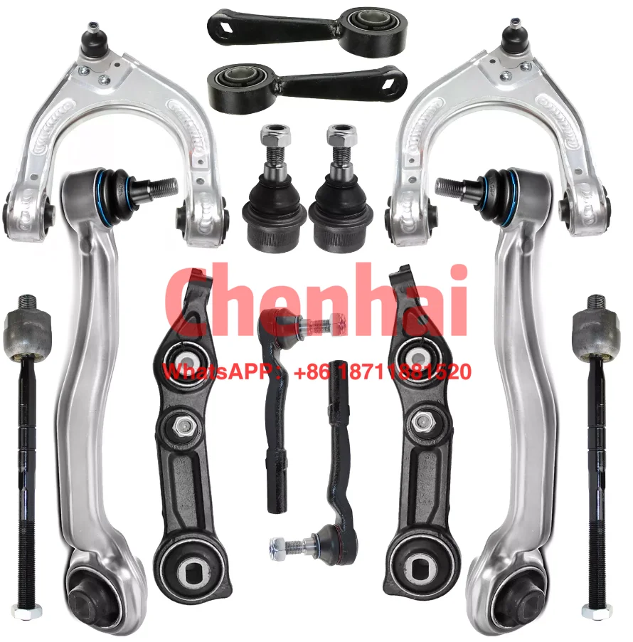 

14Pc Suspension Front Control Arm Sway Bar Link Tie Rod Kit For Mercedes Benz W211 C219 CLS500 CLS55 2113203389 2113200889