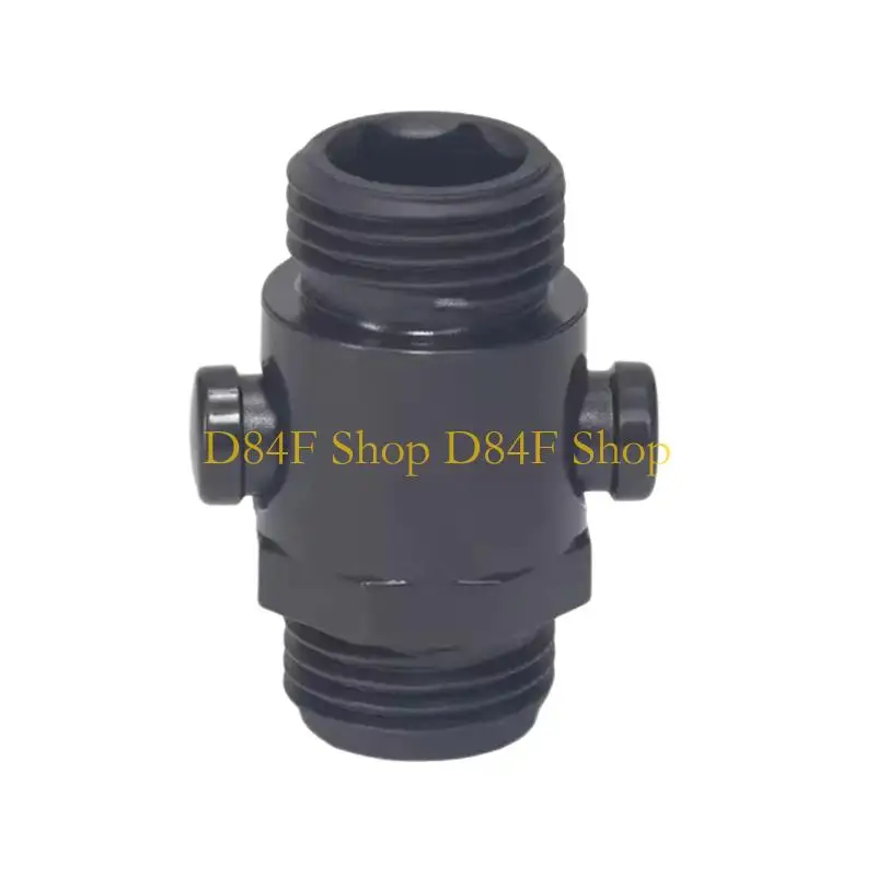 D84F Plastic Shower Water Regulator Shower Head Control Switches Flows Water Stops