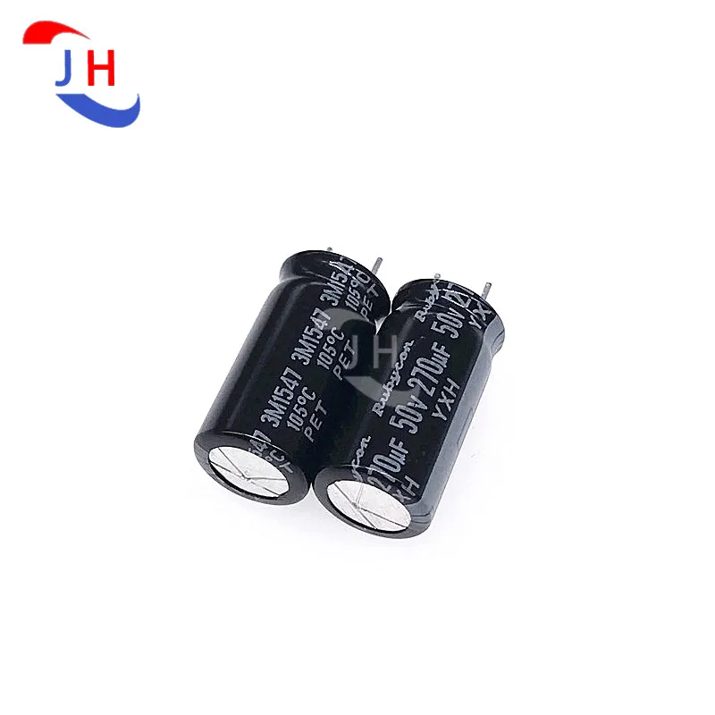 5/10PCS Electrolytic Capacitor 50v270uf 10*20 YXH High Frequency Long Life Short Pin 5mm Pin Distance 50V 270UF