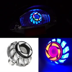 1PC Motorcycle Warning Lamp Angel Eye Motorcycle Headlight 1157 Brake Tail Rear LED Motorbike Light Moto Accessories Universal