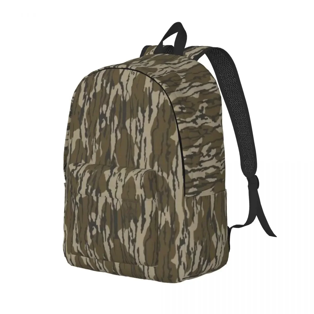 Tudo Bottomlands Camo Mochila de Camuflagem para Homens e Mulheres, High School Caminhadas, Viagem Daypack, Laptop, Computador, Canvas Bags