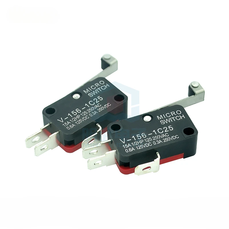 Micro interruptor com roda longa, pequeno limite de viagem