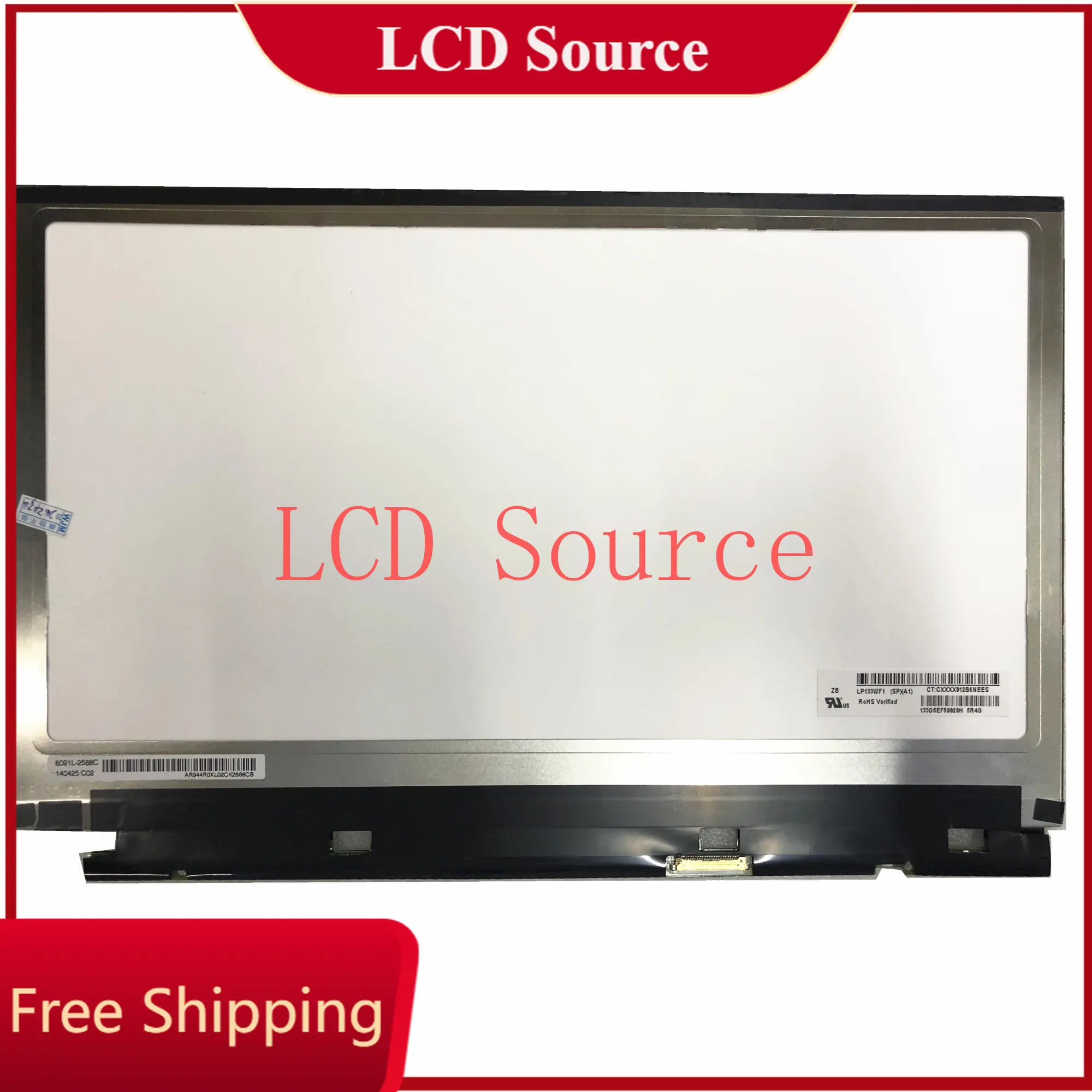 

LP133WF1 SPA1 LP133WF1 (SP)(A1) 1920(RGB)×1080, FHD lcd panels laptop LED screen 13.3 IPS Screen Display