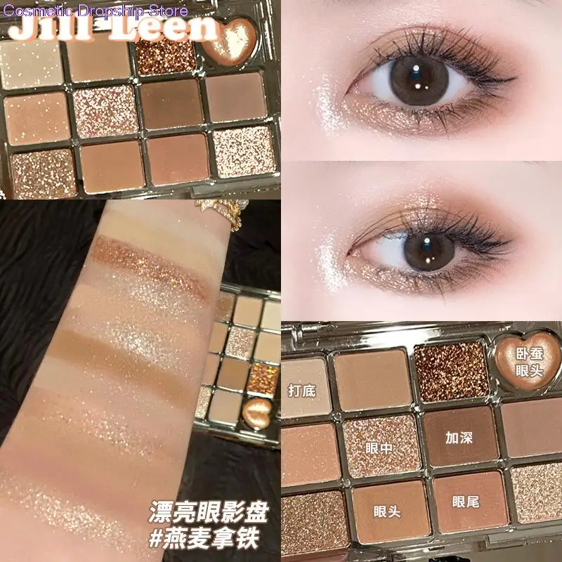 مقدمة عن علبة ظلال العين JILL LEEN 12 لونًا: تقييم ونصائح للاستخدام