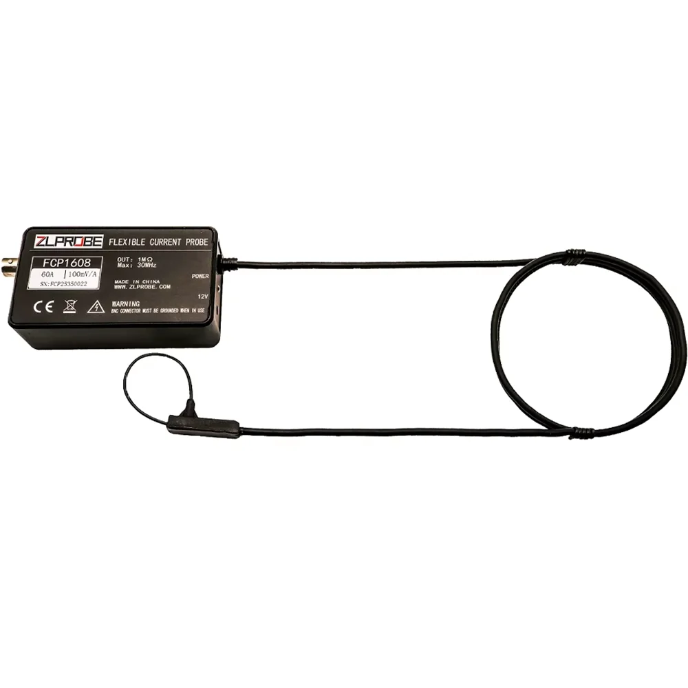 Rogowski Coil AC Current Probe FCP1608 Series High Precision Oscilloscopes Current Probe Bandwidth 30MHz