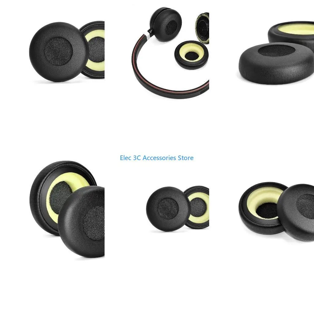 Couvre-oreilles Y51A, coussinets d'oreille pour casque Evolve 20 20se, remplacement facile